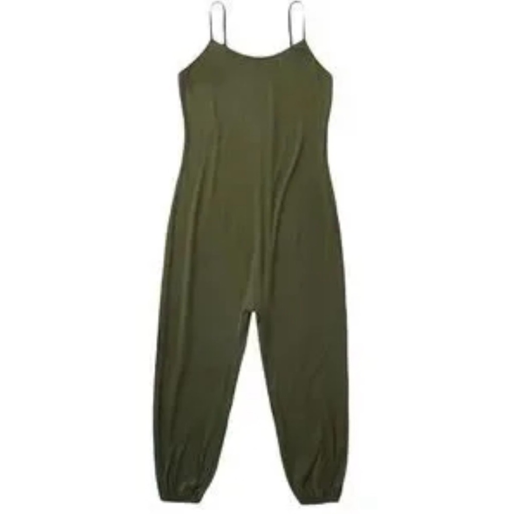 Olive Green Women's Jumpsuit